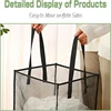 Foldable Laundry Basket Large Capacity Multifunctional Organizer Dirty Clothes Breathable Mesh Baskets for Travel and Home 5