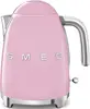 Style Electric Water Kettle with Automatic Shutoff, Removable Base, and Water Indicator, Pink 1