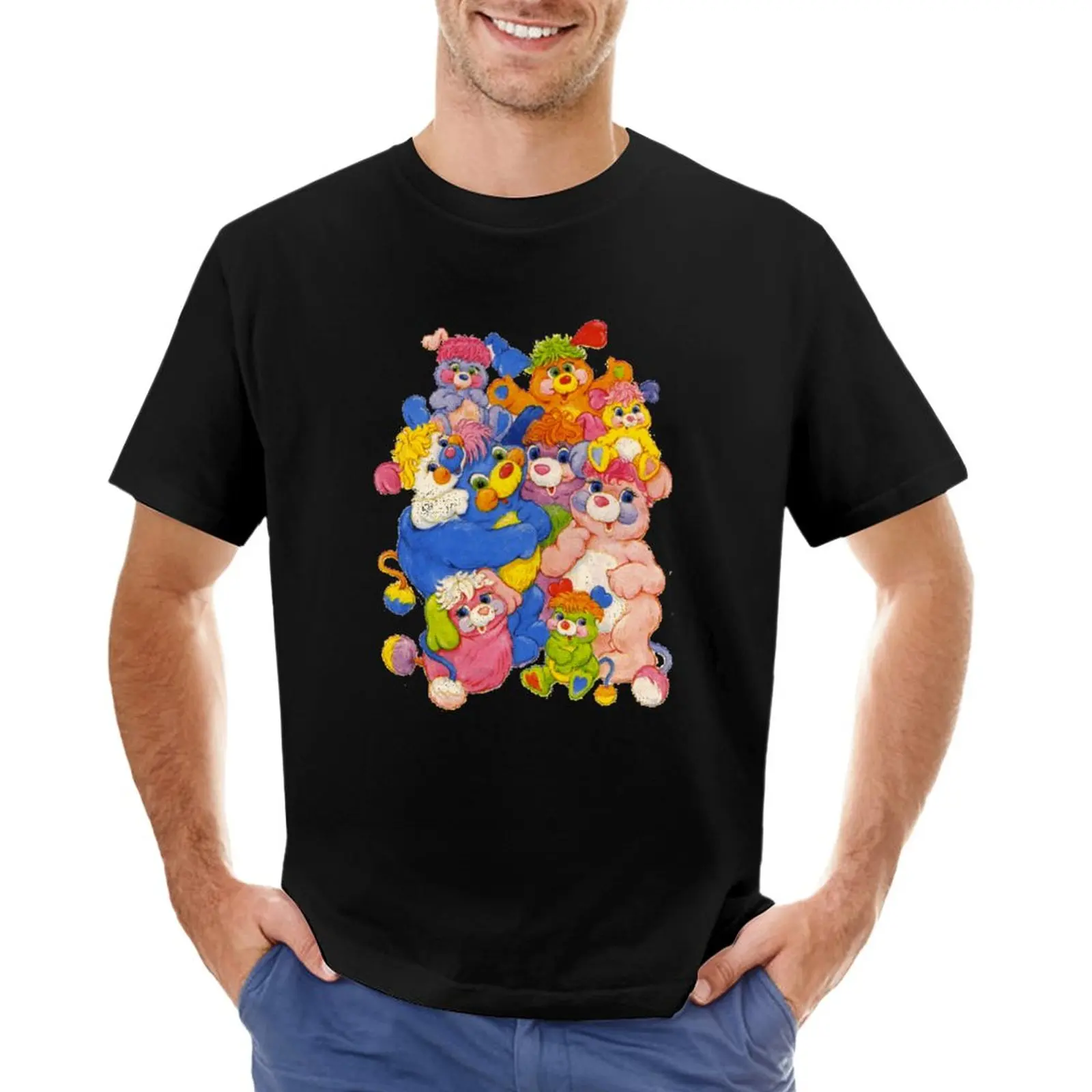 The Popples - Izzy - Plulu - Sunny Arms Crossed Sweet Lulu Bubbles - Lulu Dancing - Mike Mine - Sunny Yikes Gruffman T-Shirt