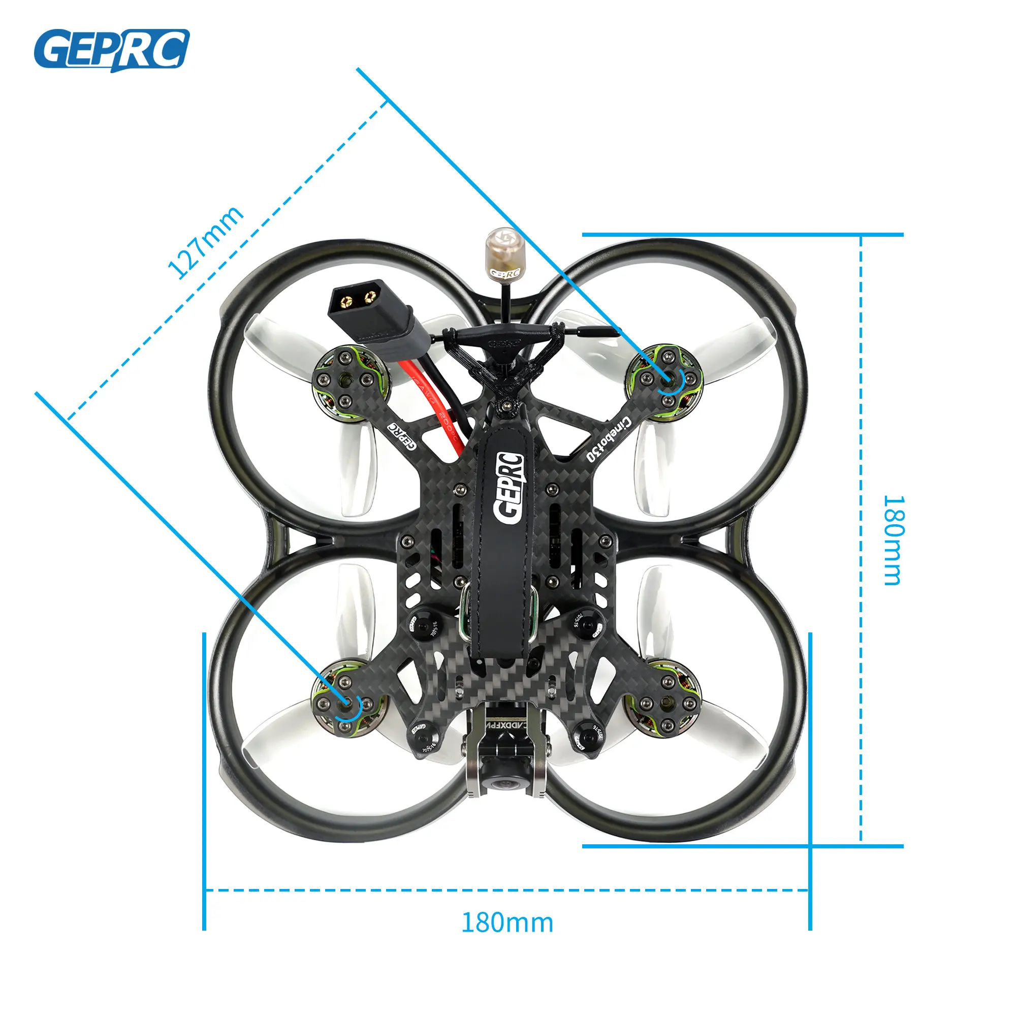GEPRC Cinebot30 HD Vista Nebula PRO FPV Drone 3inch 6S FPV Drone ELRS 2.4 G  TBS Nano RX COB Lamp with System for Quadcopter FPV 6