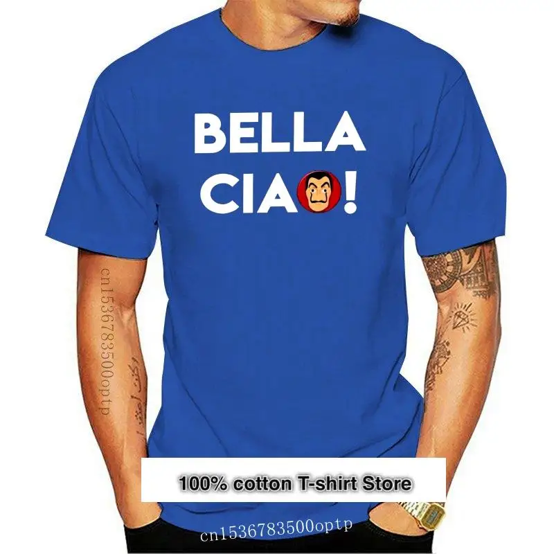 Camisetas De Bella Ciao Para Hombre, Camisa De Algodon Con Cuello Redondo, Ropa Umica, One Yona, La Casa De Papel, Novedad