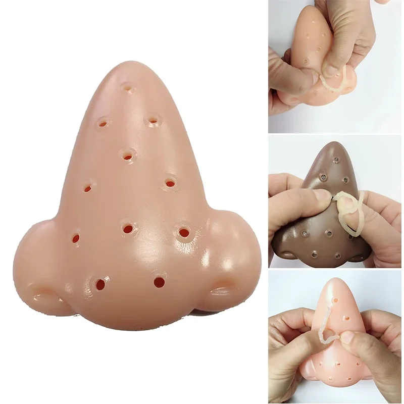 Hot Pimple Popping Squeezing Acne Toys Decompression Relief Stress Nose Toy Fidget Toys