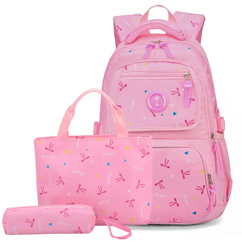 

3pcs/set Star Printing Women Backpack Kids School Bags Cute Backpacks For Teenagers Girls Travel Bag Schoolbag Mochila Infantil