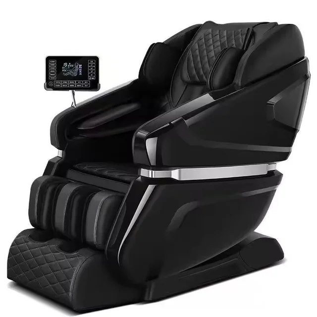 4D Luxury Full Body Massage Chair Massage Chair Zero Gravity LCD Screen Touch Controller Relaxing Massage Chair
