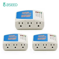BSEED Power Surge Protector 120V Triple Wall ซ็อกเก็ตแรงดันไฟฟ้า Protector Home Refrige Brownout ปลั๊ก US มาตรฐาน 2/3 แพ็ค 1