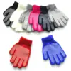 New 5-11Y Boys Girls Anti Slip Winter Knitted Warm Gloves For Children Student Full Finger Mittens Outdoor Cycling Skiing Gloves 5