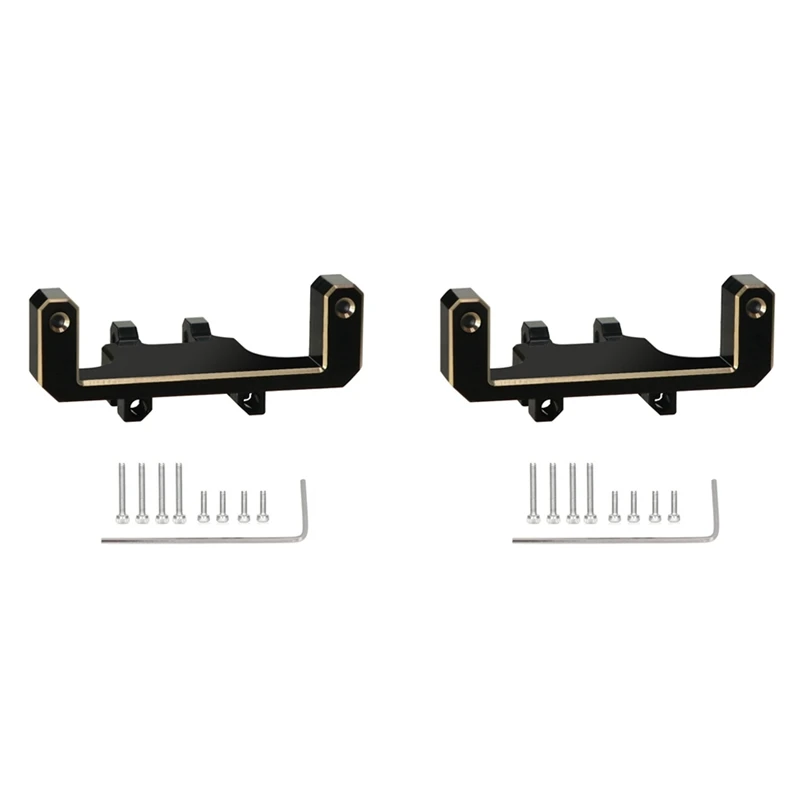 

2X латунный сервопривод для EMAX ES08MA II сервопривод для Axial SCX24 Gladiator Bronco JLU C10 1/24 RC Гусеничный автомобиль запчасти