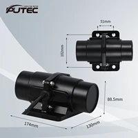 Petec Vibration Motor Brush Vibrator Motors for Salt&Sand and Concrete Mixer DC 12V 4500RPM Vibrating Force 200lbs 100lbs 3