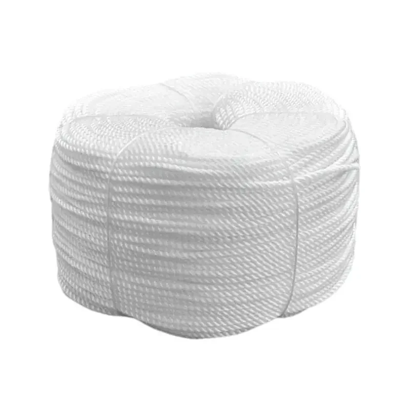 Nylon Rope New Material Polyethylene Plastic Rice Seedling White for Marine Trucks Clothesline