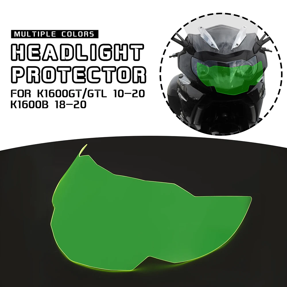 MotorcycleHeadlightGrilleGuardLensProtectorScreenShieldLensFor