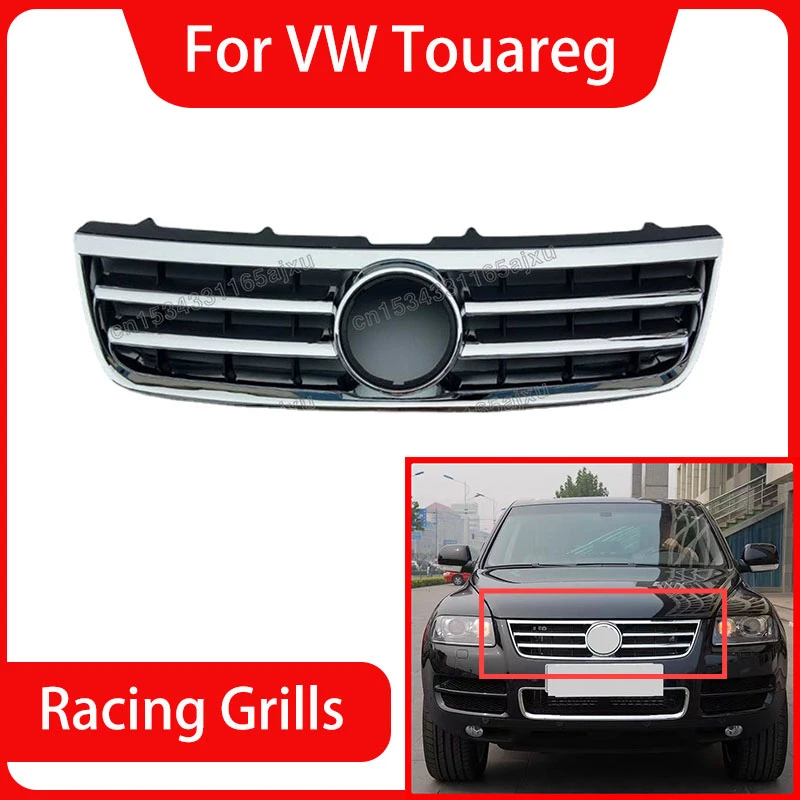 

Автомобильный передний бампер решетка гриля маска для VW Volkswagen Touareg 2003 2004 2005 2006 2007 автомобильные аксессуары