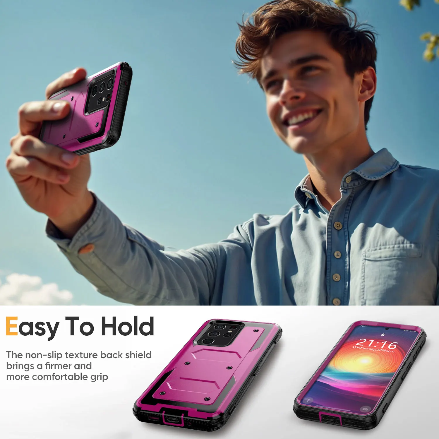 Samsung Galaxy S21 Rugged Shockproof Case 6