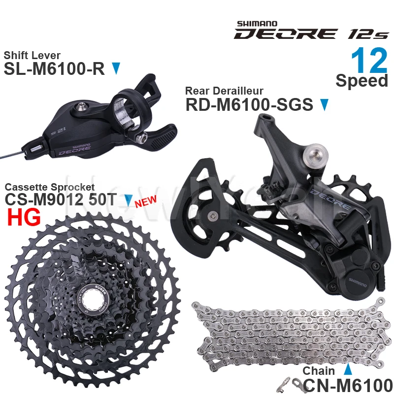Shimano Deore M6100 12速セット11-50T 送料無料 Shimano-Deore-M6100-Upgrade-