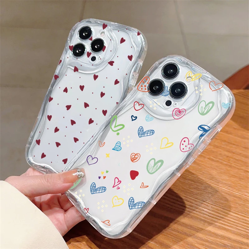 Romantic Love Hearts Phone Case Skin