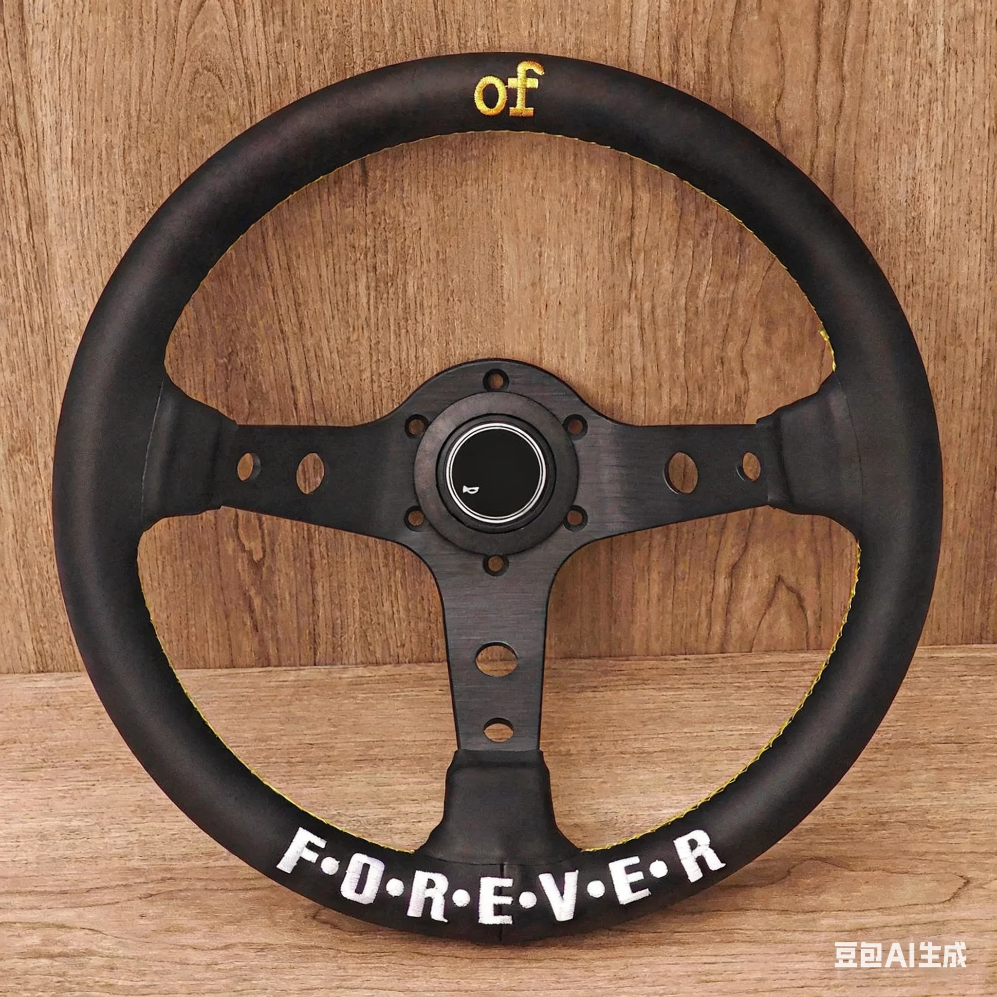 JDM Steering Wheel Leather 12.5inch JDM Car Steering Wheel