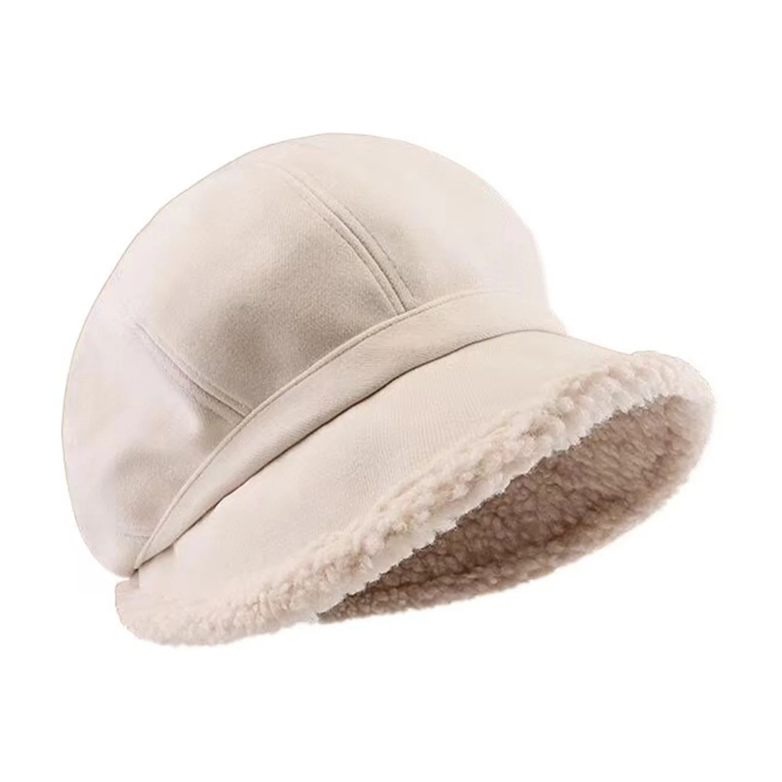 Damen-Baskenmütze, klassische Baskenmütze im französischen Stil für Damen, Winter, warm, atmungsaktiv, lässig, Baskenmütze für Ausflüge, Reisen, Urlaub – Detail 2