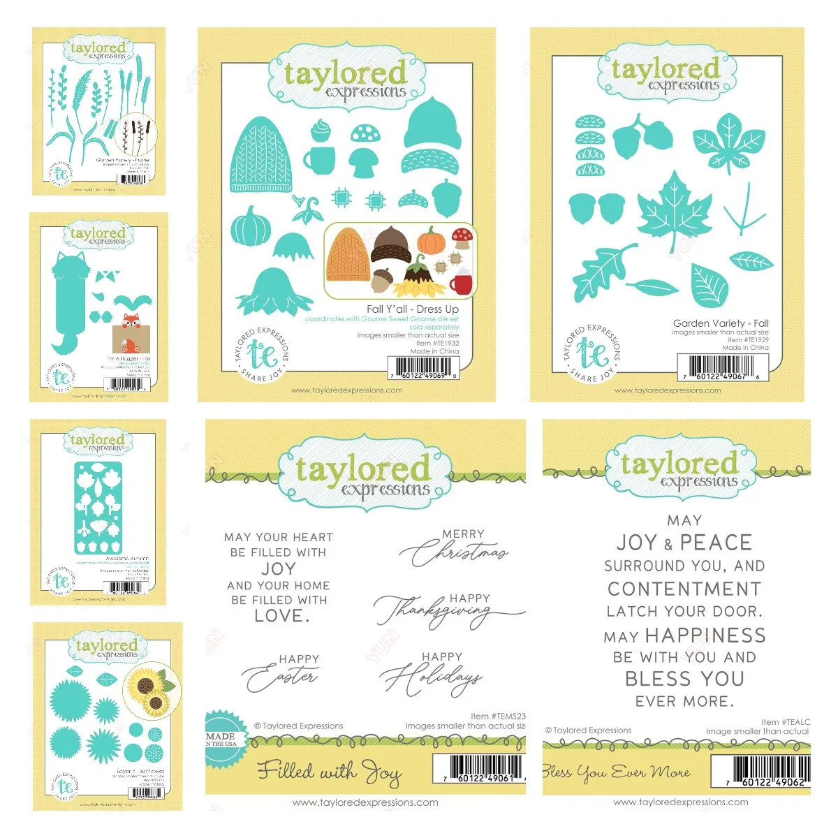 

Filled with Joy Fall Prairie Bless You Ever More Metal Cutting Dies and Silicone Stamps Stencil DIY Scrapbooking Greeting Cards