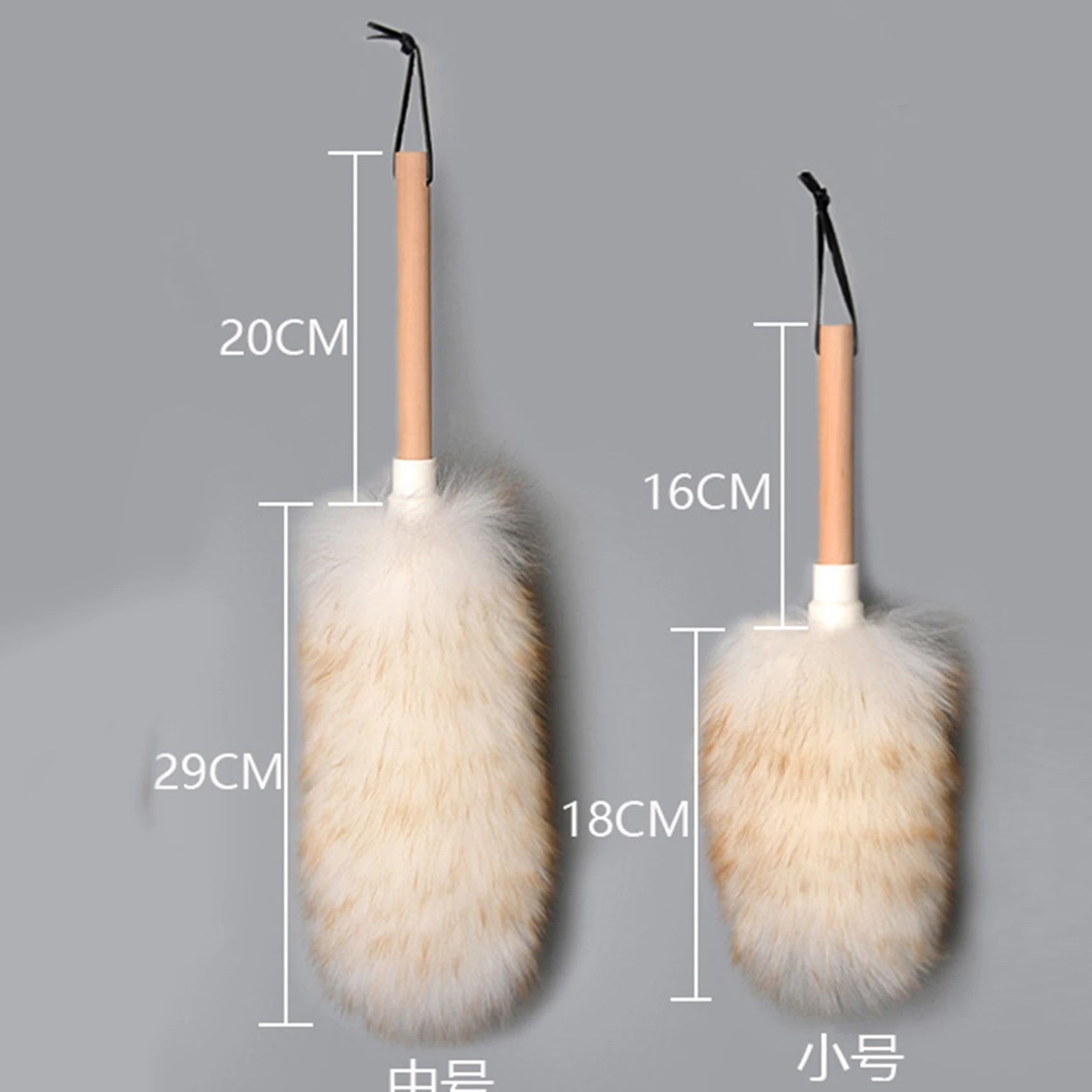 Wool Duster Anti-static Chicken Feather Duster Brush Household Dust Removal Mites Soft Furniture Car Cleaner Brush Dust Cleaner feather duster wool duster brush