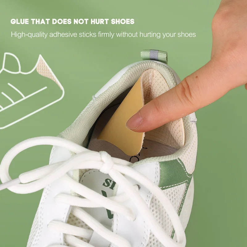 Insole Patch Sport Shoes Heel Sticker Anti-wear Heel Pad Anti-dropping Sneaker Size Reducer Anti Blister Friction Insert Cushion orthopedic insoles heel protector heel insoles shoe heel repair sticker shoe sole stickers shoe heel sticker shoe inserts
