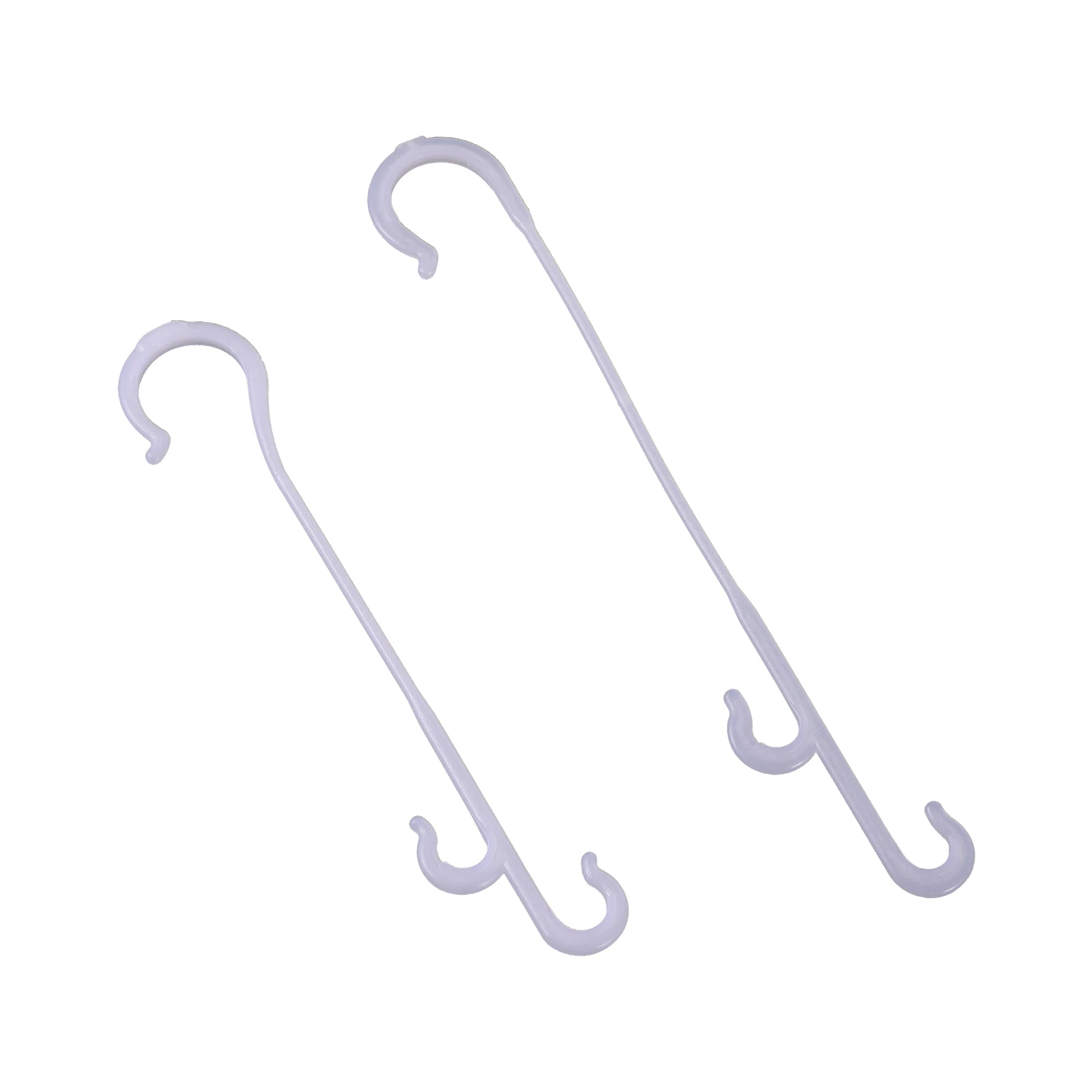 Tomato Support J Shaped Ear Hook Clip Garden Vegetable Grape Vine Fastener Buckle Prevent Fruit Cluster Falling 13/16cm 5/200Pcs