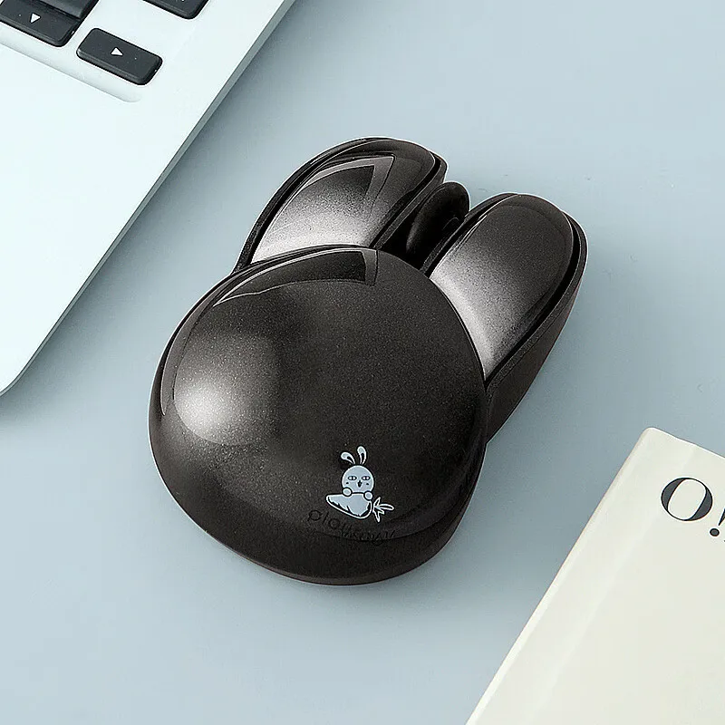 Little Rabbit Wireless Bluetooth Mouse 1600dpi Ultra Light Office Laptop Tablets Office Home Use Cute Female Many Buttons