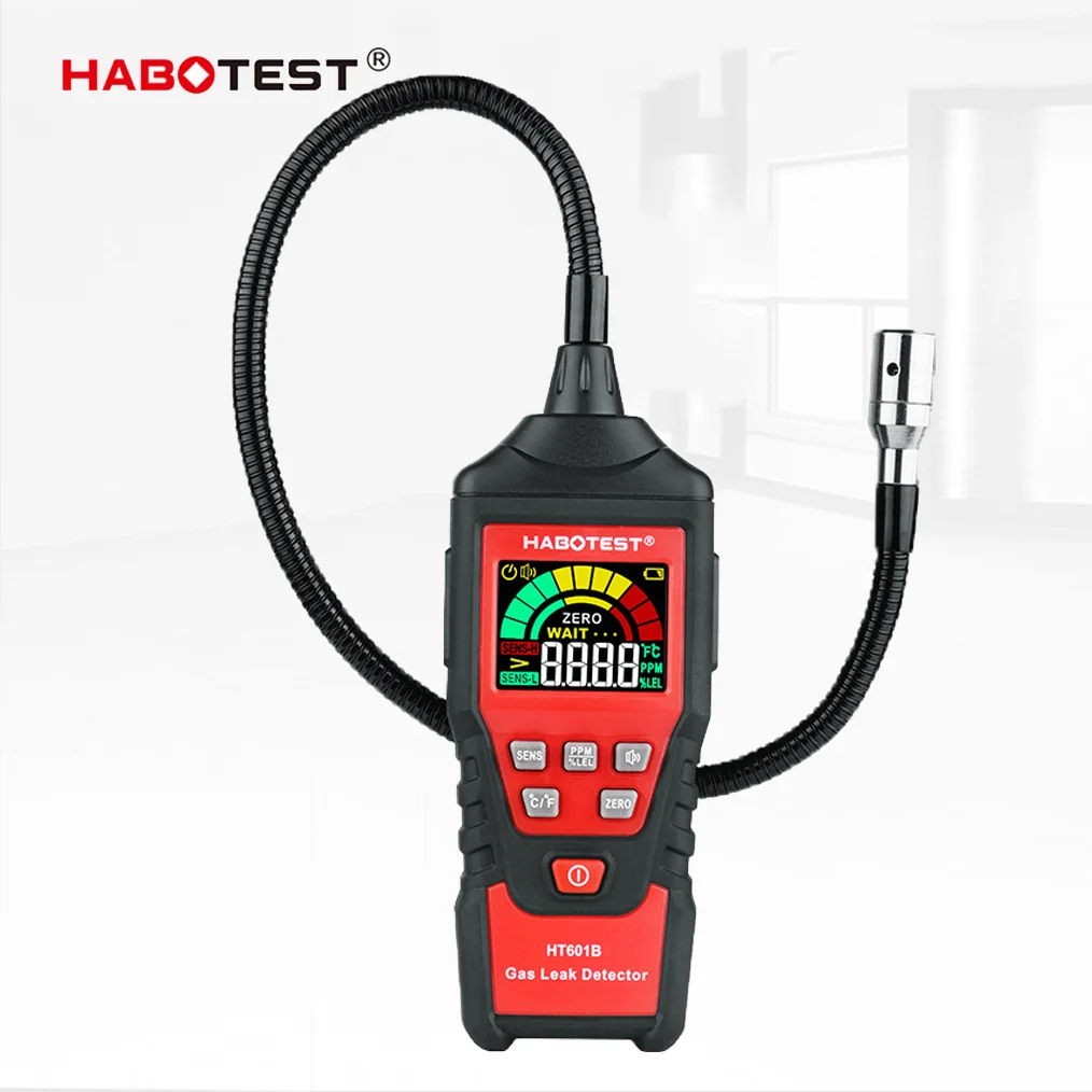 Gas Leak Detector Pen Type Double Alarm Sensitive Portable