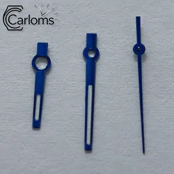 Silver, Gold, Rose, Black, and Green Luminous Watch Hands - Premium Quality Replacement Parts (Blue)
