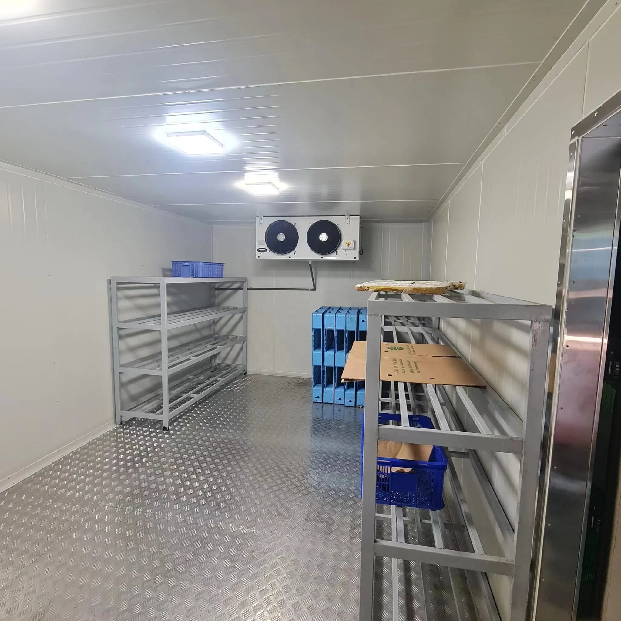 20-Foot Mobile Edible Ice Freezer Room Commercial Cold Room Equipment for Ice Block Reefer Container