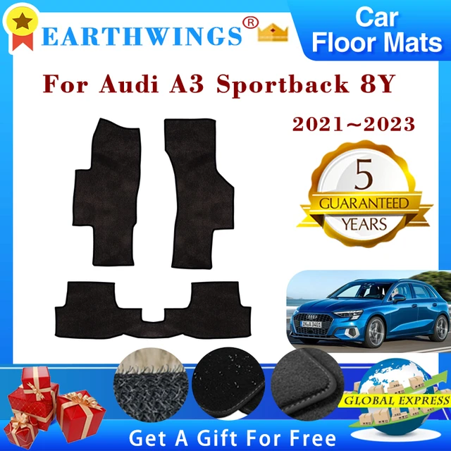 For Audi A3 Sportback 8Y 2021 2022 2023 Car Floor Mats Rugs Panel Footpads  Carpet Cover Cape Foot Pads Stickers Auto Accessories - AliExpress