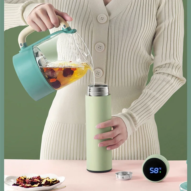 Intelligent Temperature Display Thermal Mug 304 Stainless Steel Thermos Bottle sports water bottle stainless steel cups portable water bottle