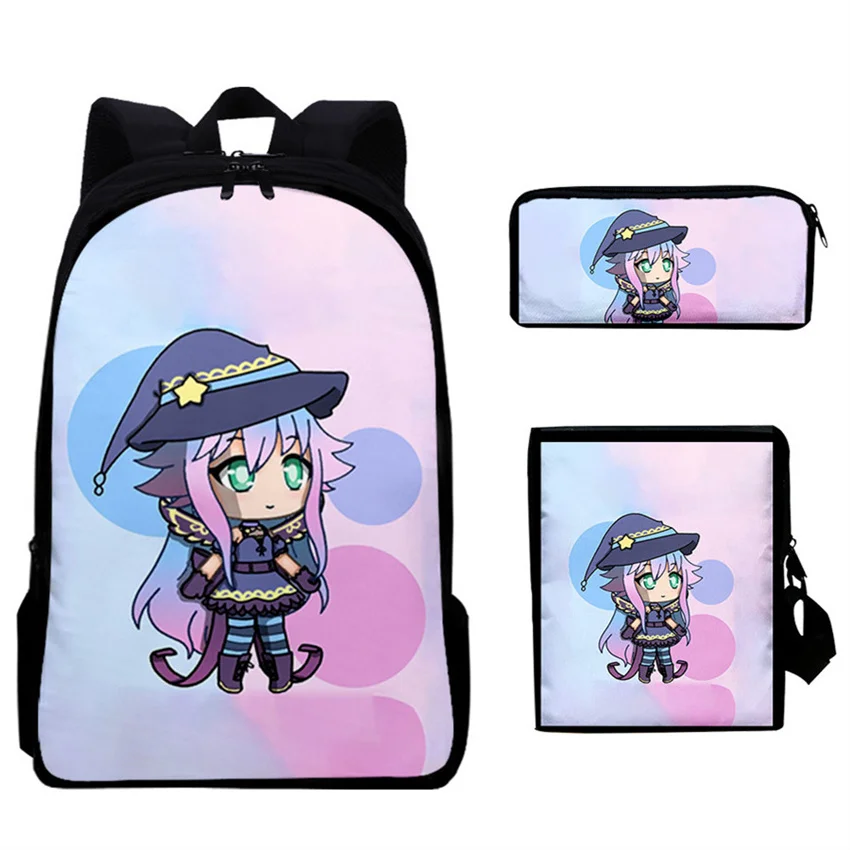 Anime Gacha Life 3d Print Backpacks For Kids Cartoon Printed School Bags Boys Girl Primary Schoolbag Students Backpacks Gifts