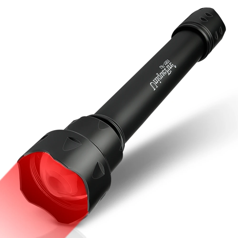 

UniqueFire 1501 38mm Covers Lens XRE Red Beam Light LED Flashlight Waterproof Outdoor Torch 3 Modes Adjustable Focus Lanterna