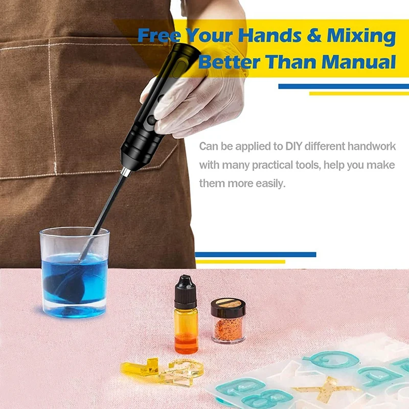 Epoxy Resin Mixer Electric Tumbler Cup Mixing Stirrer Machine with Silicone  cup Craft Glitter Blender Tool for Crafts Tumb - AliExpress