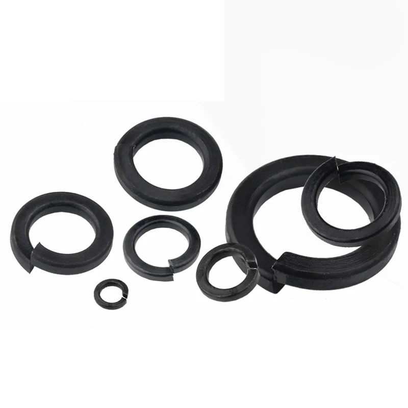 Description Picture 6 of itemGrade 8.8 High Strength Black Carbon Spring Split Lock Washer Elastic Gasket M2 M2.5 M3 M4 M5 M6 M8 M10 M12- M30
