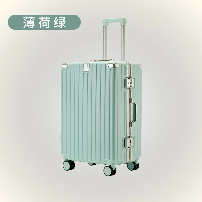 PLUENLI Large Capacity Durable Trolley Case Multifunctional Luggage Cup Holder Hook Portable Outdoor Large Capacity Trolley Case