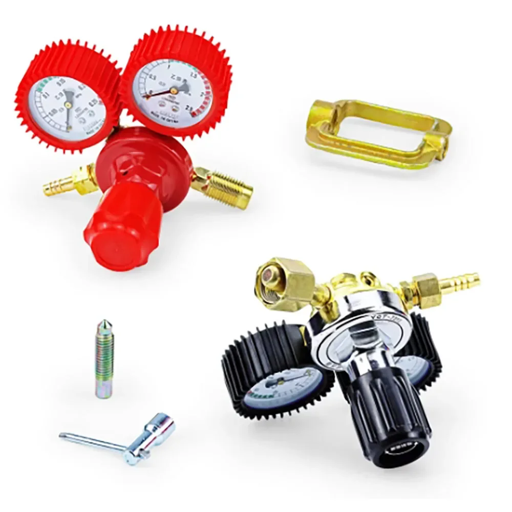 Oxygen/Acetylene/Propane/Nitrogen/Carbon Dioxide Regulator Gas Pressure Reducing Valve Welding Pressure Gauge Gas Torch Cutting