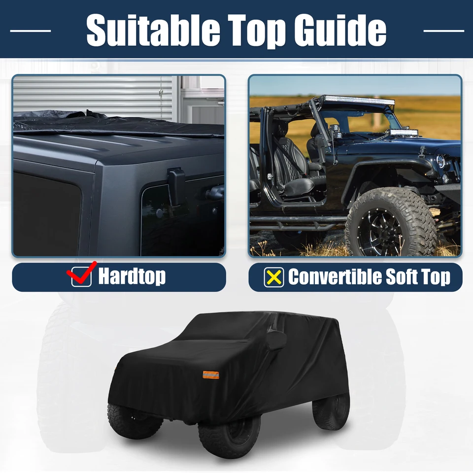 Tmax Elektrische Sidesteps voor Jeep Wrangler JK 2007-2018 - - Votre spécialiste en