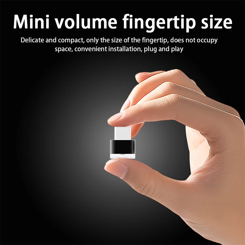 Mini Type-C LED Ambient Light – Portable Plug-and-Play Decorative Lighting