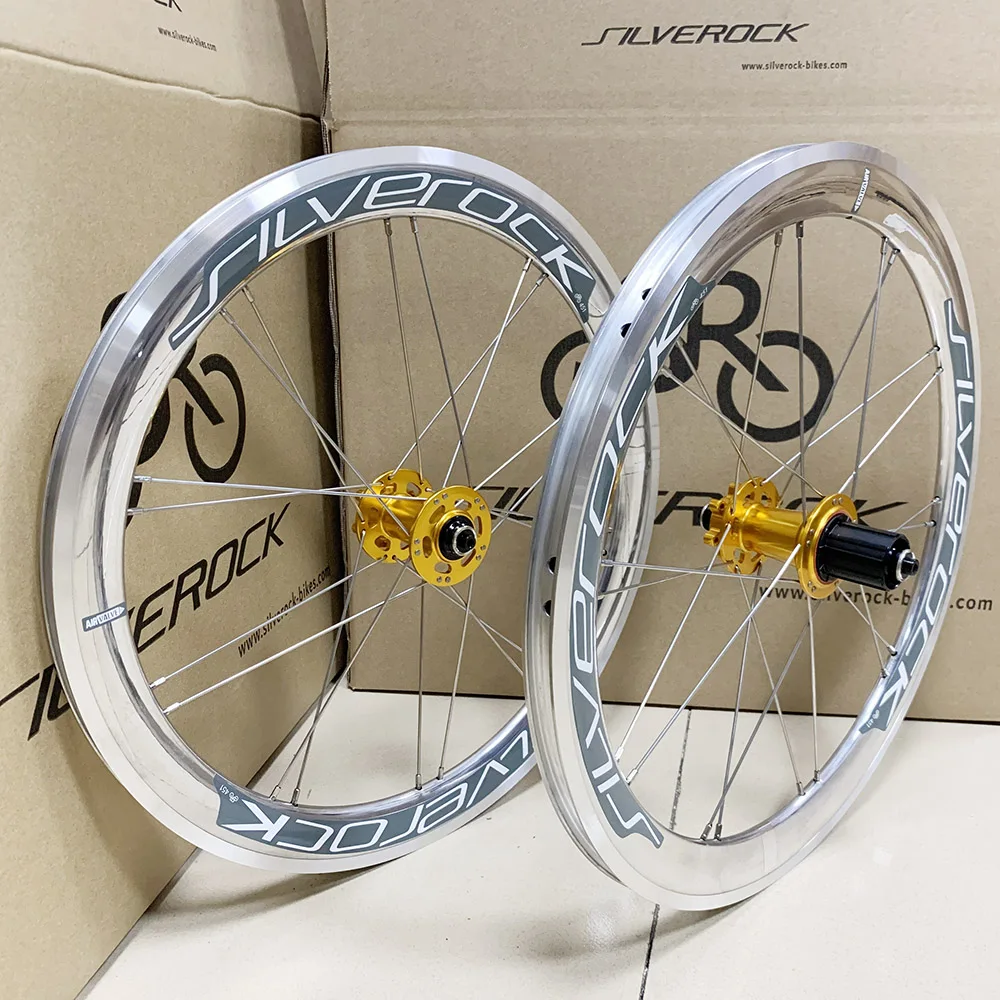 Silverock SR40合金ホイール16 1 3/8 349ディスクブレーキのため