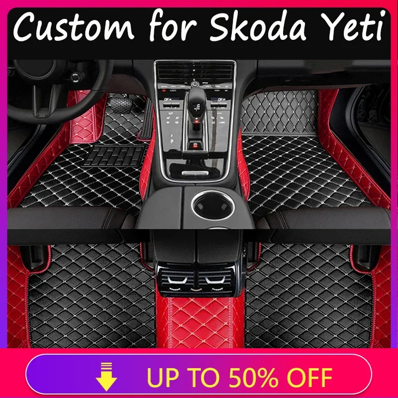 

Автомобильные коврики для Skoda Yeti 5L 2010 ~ 2017, кожаный напольный коврик, автомобильные коврики, коврики против грязи, коврик, автомобильные аксессуары, детали интерьера 2011 2012