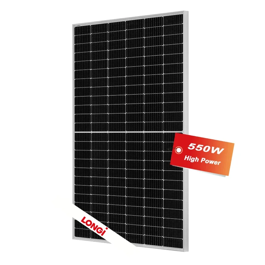 

Hot sale solar panel price Longi 555W best solar panels