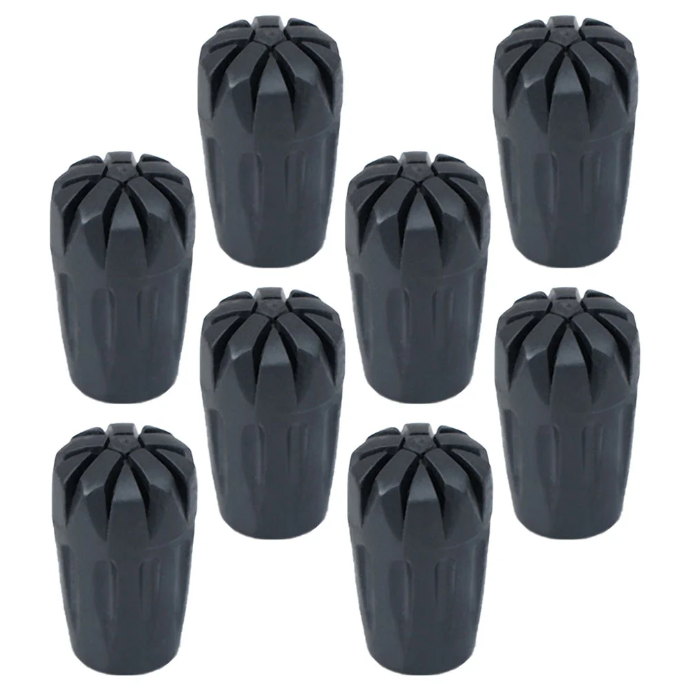 

Anti-skid Walking Pole Tip Cover Pad Protector for Walking Hiking Rubber Trekking Pole Tips Protector Replacement Accessory
