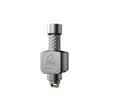 Blaze Boro Tank with 3D Honeycomb Airflow and Postless Build Deck, 4ml Capacity (SS)