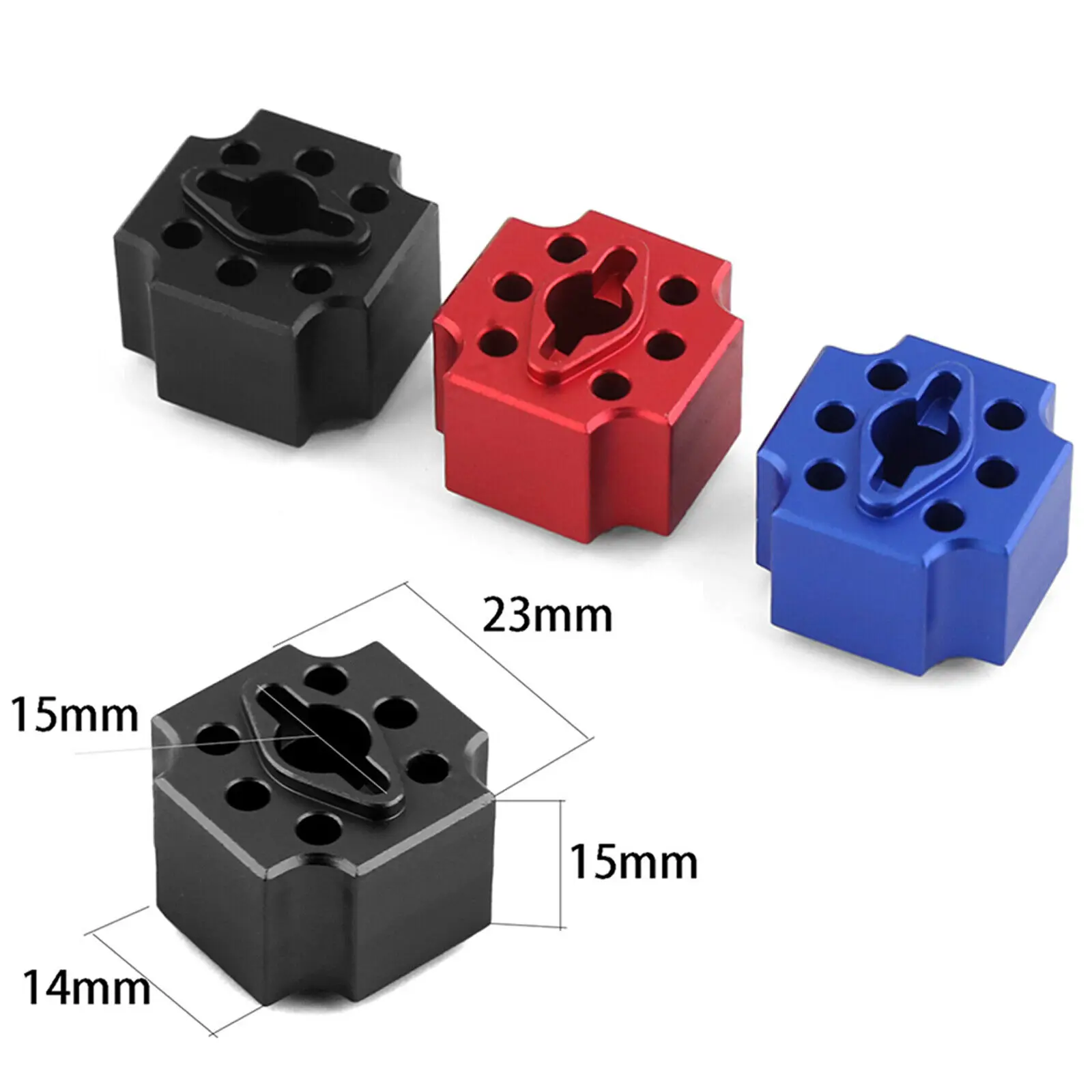 

Aluminum Alloy Differential Diff Straight Shaft for TRAXXAS 1/8 Sledge 6S RC Car