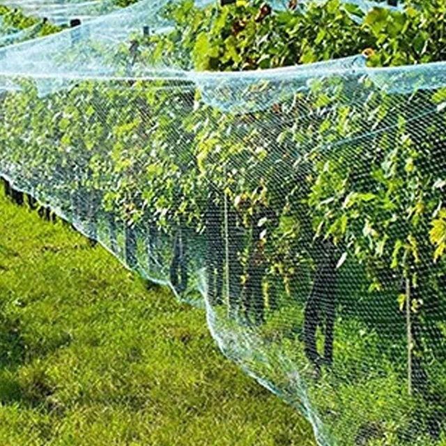 Garden Netting Green Woven Mesh Protect Plants Fruits Flowers Vegetables Stretch Fencing Gardening Pest Control Barrier Netting 5