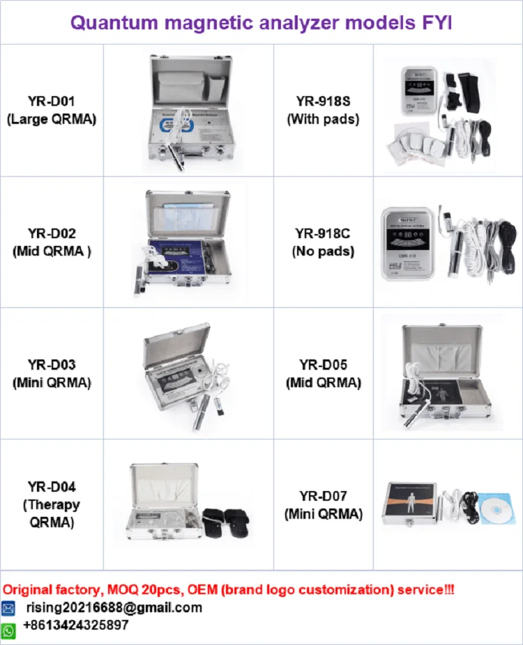 2023 Cloud Version Quantum Magnetic Resonance Analyzer New version Body Analyzer checking set with 54 reports checking out