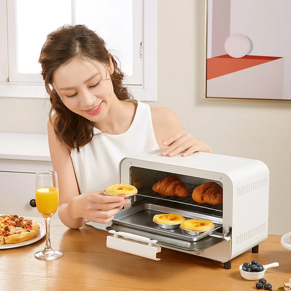 

750W Home 10L Large Capacity Multi-functional Timing Electric Kitchen Oven Toaster Cake Baking Pizza Temperature Control Oven