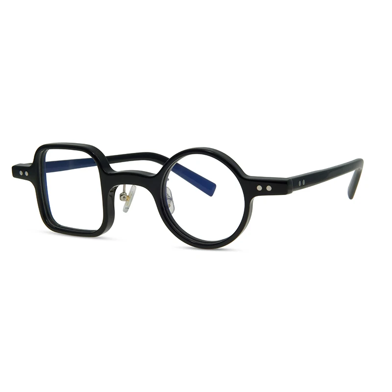 

Unisex Square Circle Shape Office Glasses Fashion Acetate Optical Glasses