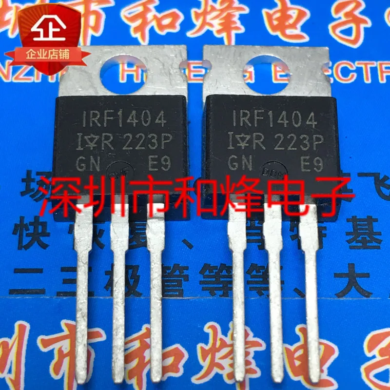 

Оригинал 6 шт./партия IRF1404 TO-220 40 в А
