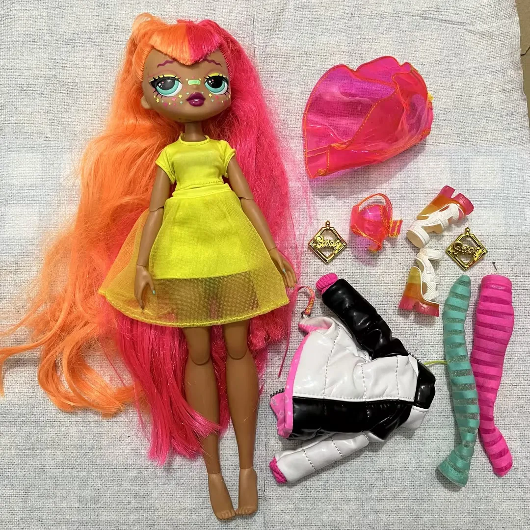 패션 인형 확장 버전 인형 레인보우 하이 브라츠 인형 움직일 수 있는 트렌디한 DIY 인형
